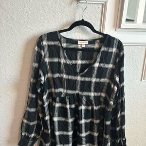 Plaid dress. Size M